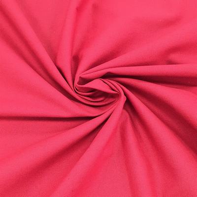 PLAIN DYED COTTON CANVAS - RED