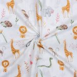 240CM QLTY TURKISH SHEETING WOVEN FABRIC SELONYA - Image 2