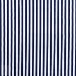 115CM PRINTED POLY COTTON STRIPES NAVY