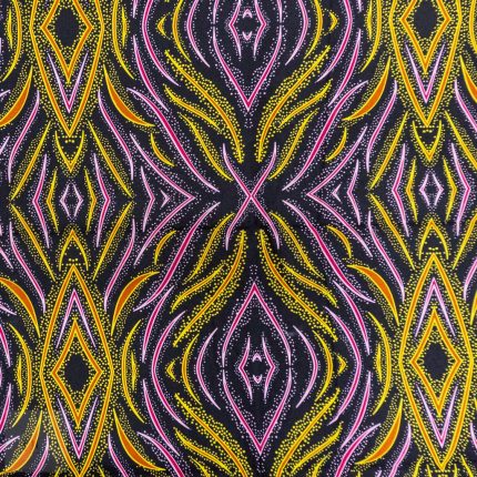 115CM PRINTED POLYESTER WAX