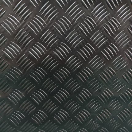 170CM PVC CAR MAT/FELT BACKING - SPEAR/BLACK