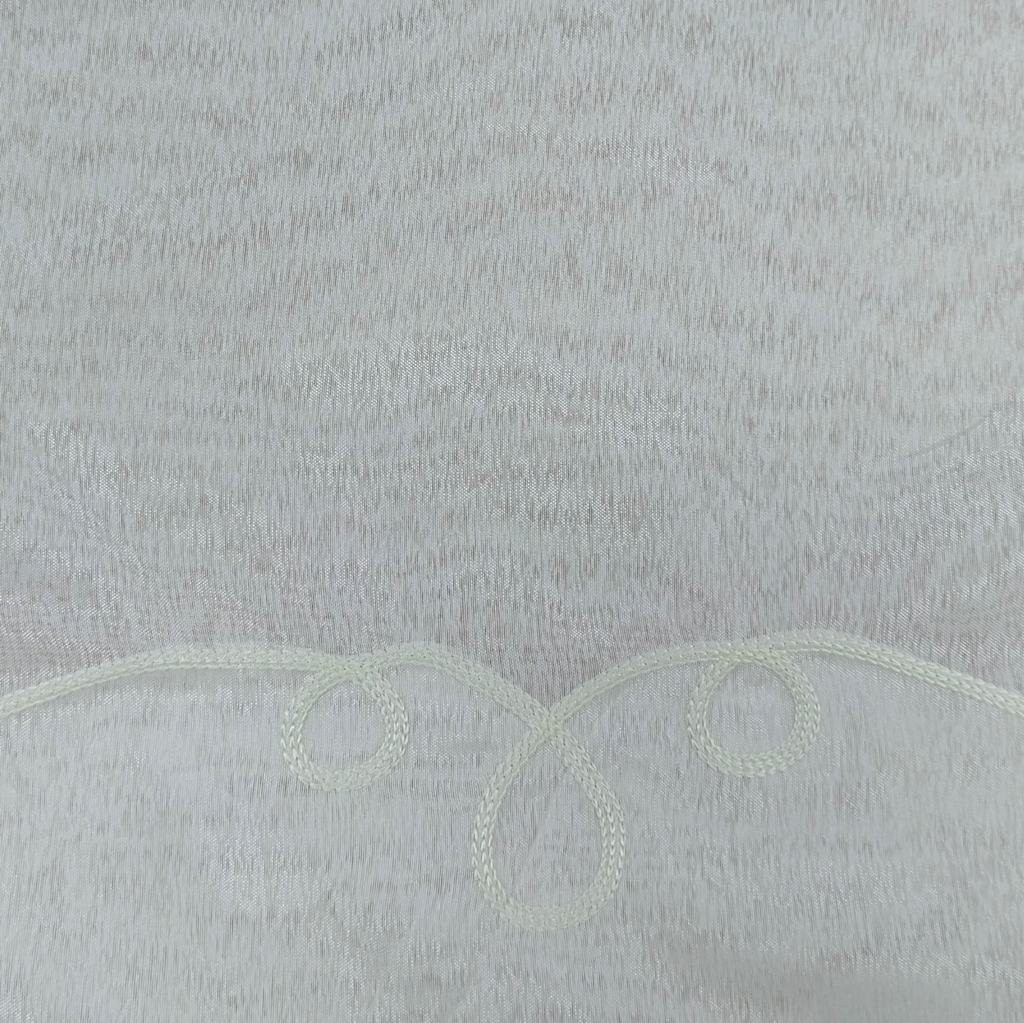 CFV5FCHA.jpg 270CM CORNELY FROSTED VOILE CURTAIN - CHAMPAGNE - Image 1