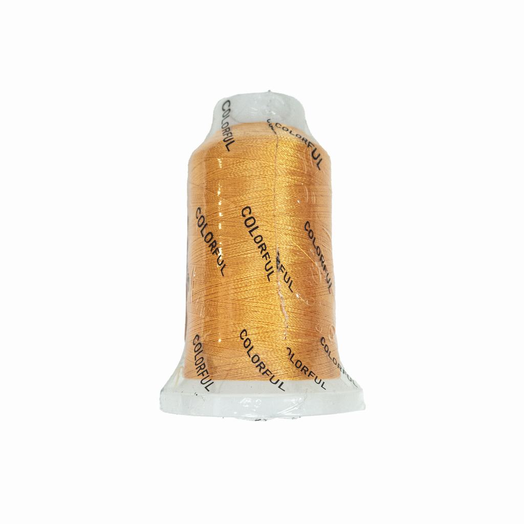 ETC5F1189231.jpg EMBROIDERY THREAD 1000M - ASHLEY GOLD - Image 1