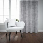 OXFORD LINED TAPED CURTAIN - NATURL - Image 2