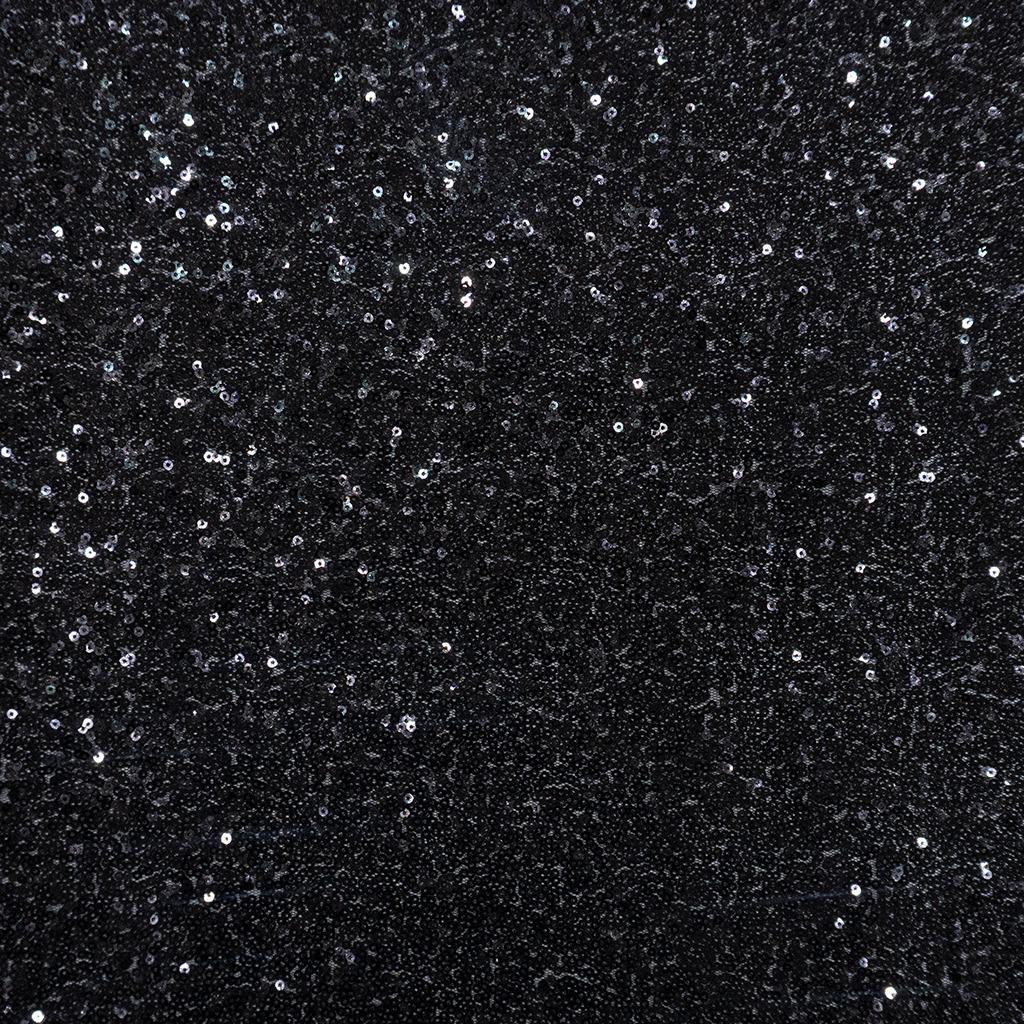 M2DST5FBLACK231-1.jpg 115CM SEQUINS TULLE - Image 1