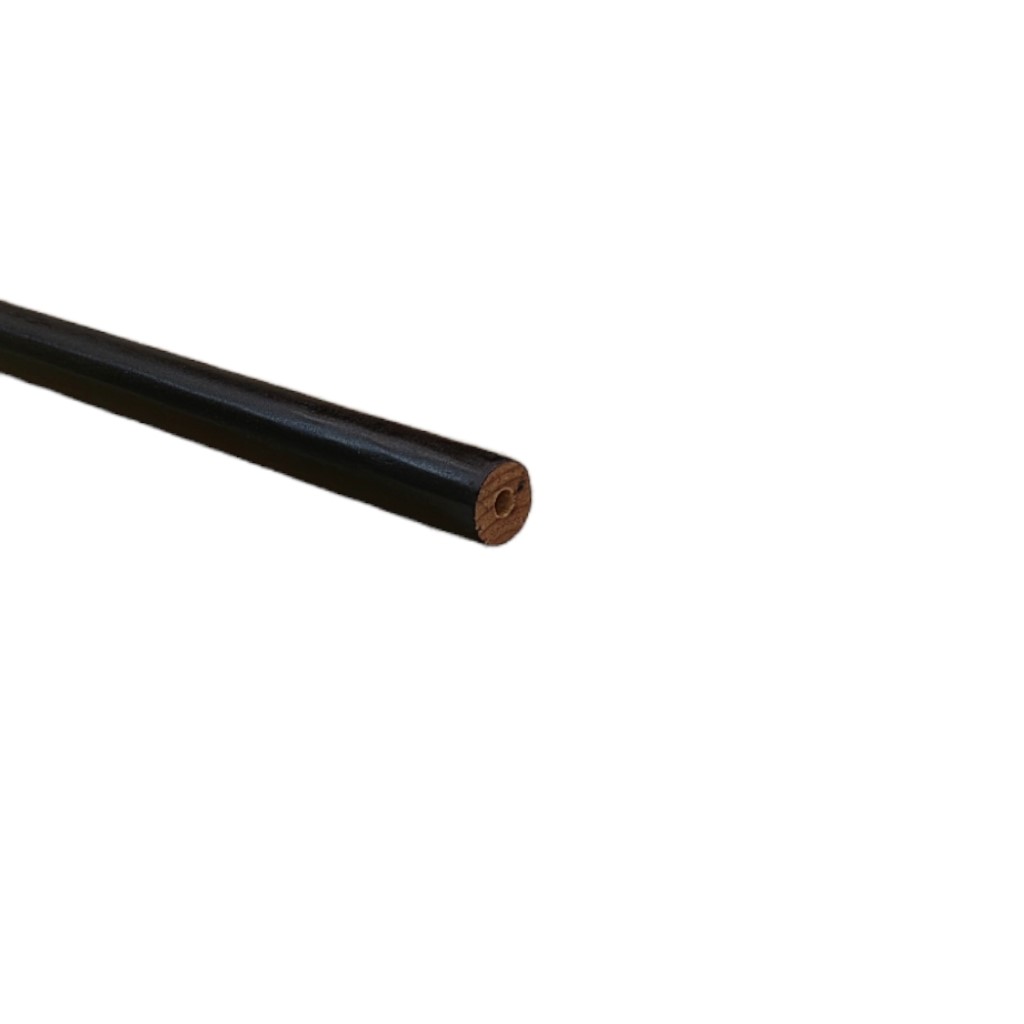 P093.jpg 2M 34MM WOODEN POLE - BROWN - Image 1