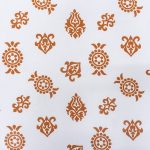PRINTED SLUB LINEN