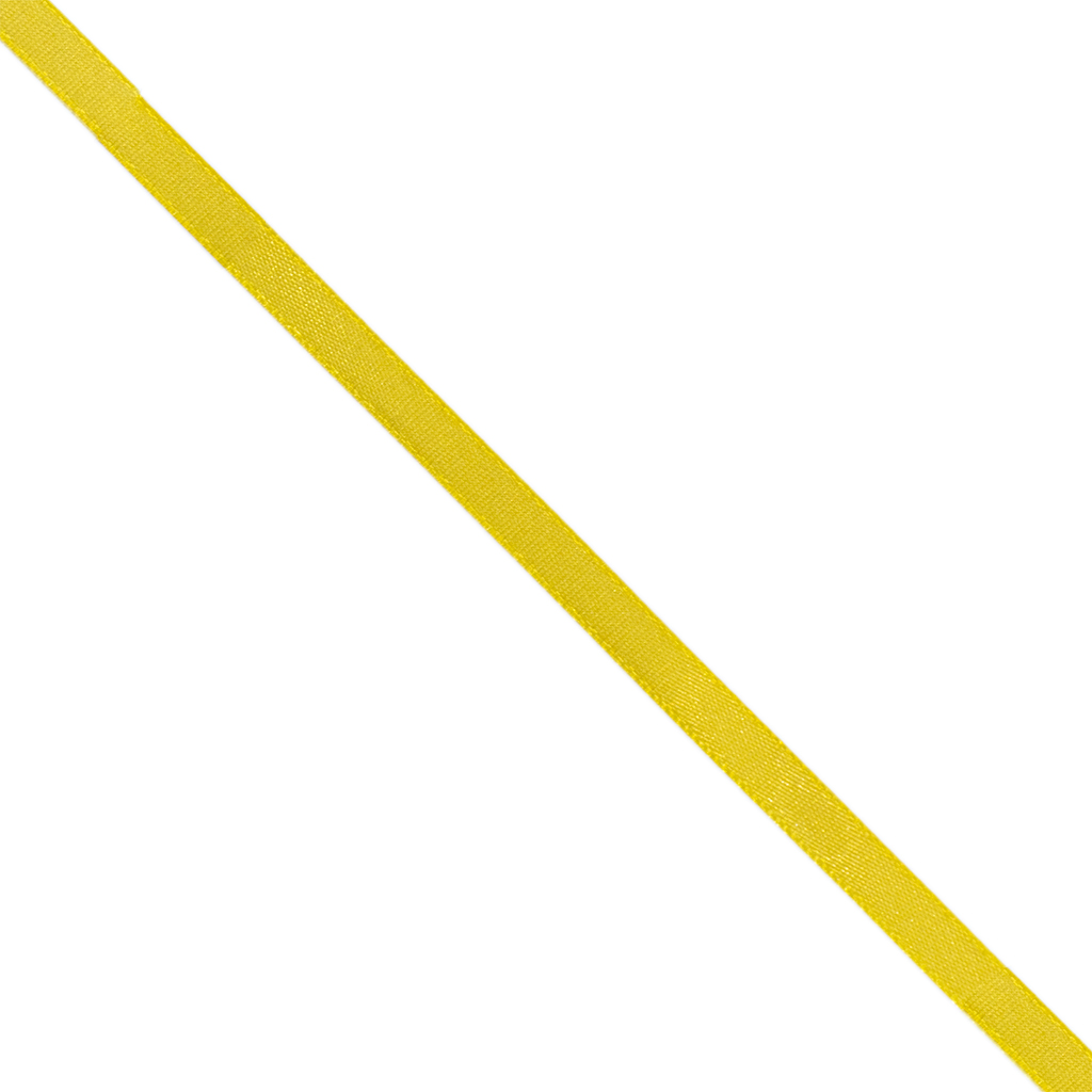 R6MM5FY231.jpg 6MM RIBBON 27.4M - YELLOW - Image 1