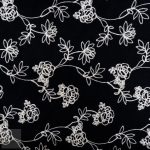 EMBROIDED COTTON VOILE