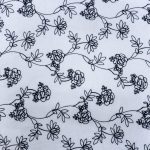 EMBROIDED COTTON VOILE