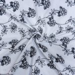 EMBROIDED COTTON VOILE - Image 2