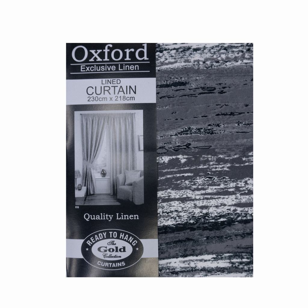 TLC5FB231.jpg TEXTURE LINED CURTAIN-BLACK - Image 1