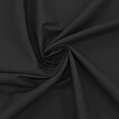 PLAIN DYED COTTON CANVAS - BLACK